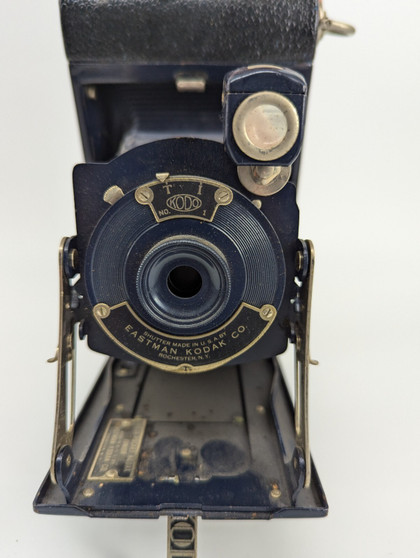 Vintage Kodak Pocket Folding Camera Nos. 1 w/Book