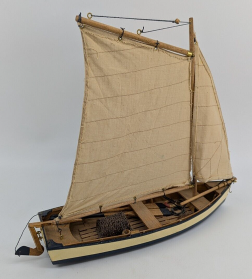 Authentic Models Bay Fisherman Sailboat 