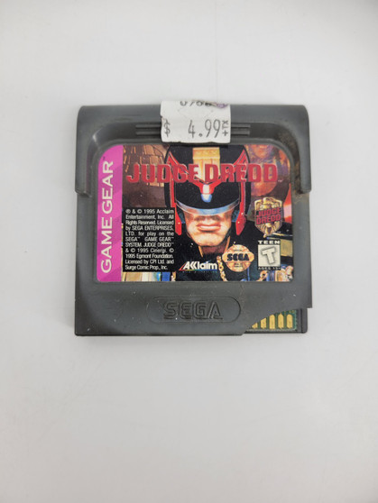 Judge Dredd (Sega Game Gear) Cartridge Only | Used