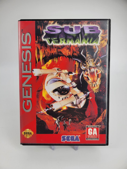 Sub Terrania (Sega Genesis, 1994) Complete in box | Tested