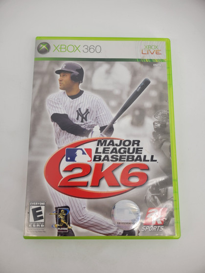 Major League Baseball 2K6 (Microsoft Xbox 360) Complete, Used | Tested
