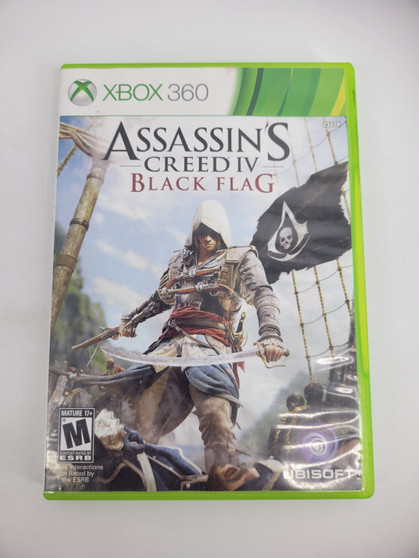 Assassin's Creed IV: Black Flag (Xbox 360) Disc and case only, Used | Tested