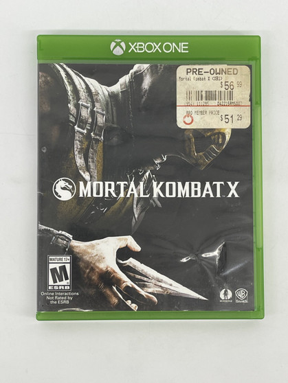 Mortal Kombat X (Microsoft, Xbox One) Used, Complete | Tested