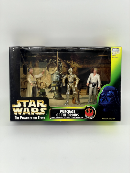 Star Wars Power Of the Force Purchase of the Droids Sealed 1997
