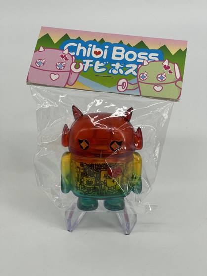 Chibi Boss Robot 3" Vinyl Figure NIB - Rainbow