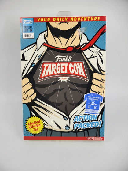 FUNKO SPECIAL EDITION ISSUE #1 TARGET CON 2020 LIMITED EDITION T-SHIRT SIZE XL