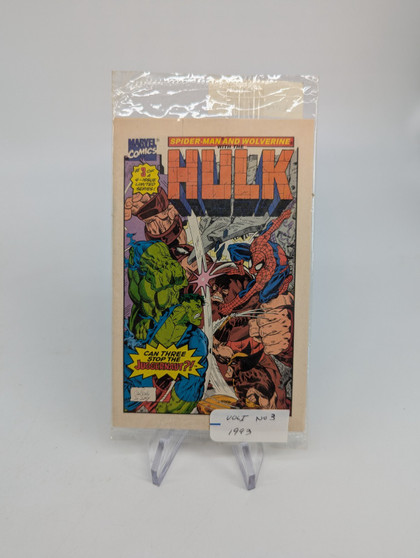 Mini Marvel Comics #3 & #4 Spiderman, Wolverine, Hulk & The Silver Surfer New