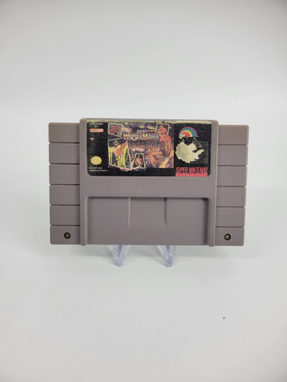 WWF Super WrestleMania (Super Nintendo SNES, 1992) Cart Only | Tested