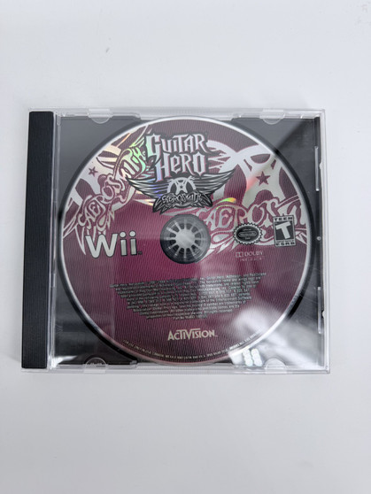 Guitar Hero: Aerosmith Nintendo Wii, 2008 | Disc Only | Tested