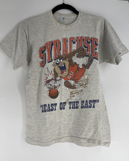 1989 Warner bros Syracuse Tasmanian Devil Tee Size Small