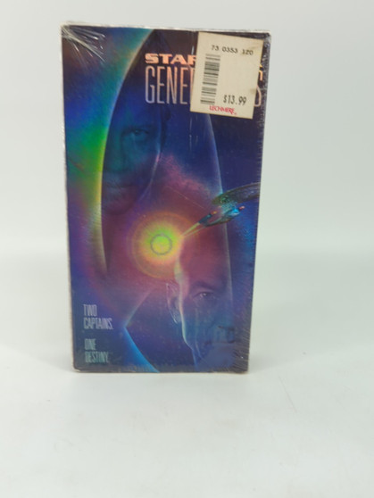 Star Trek Generations (VHS, 1995) William Shatner, Brand New (Factory Sealed)