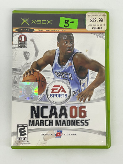 NCAA March Madness 06 (Microsoft Xbox) Complete, Used | Tested