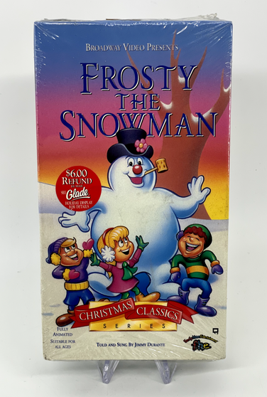 Vintage Christmas Broadway Video Presents Frosty the Snowman VHS