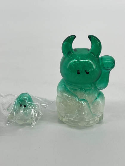 UAMOU Cat Monster & Boo Angled Ayako Takagi Sakura - Transparent Green