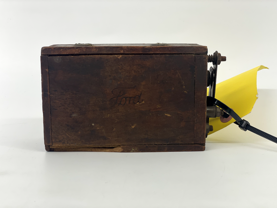 Antique Ford Model "T" Points Wood Case Buzz Ignition Coils