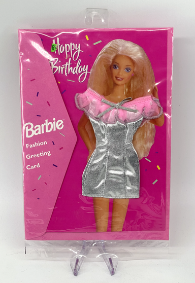 Barbie Vintage Happy Birthday Fashion Greeting Card 1994 New & Sealed