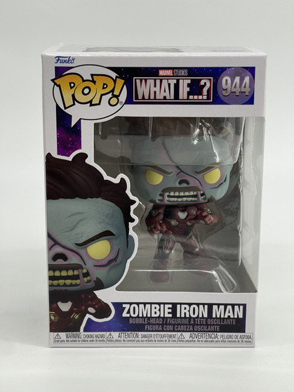 Funko Pop! Marvel Studios What If...?: Zombie Iron Man #944 Bobblehead