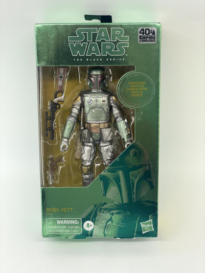 Star Wars The Black Series Carbonized Boba Fett Action Figure Exclusive 