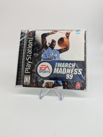 NCAA March Madness 99 PlayStation 1 PS1 Sealed Brand New Factory Sealed