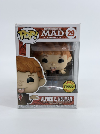 Funko Pop! MAD Product: Alfred E. Neuman #29 CHASE Limited Edition "tongue out"