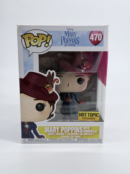 Funko Pop! Disney Mary Poppins Returns: Mary Poppins w/ Umbrella #470 Hot Topic