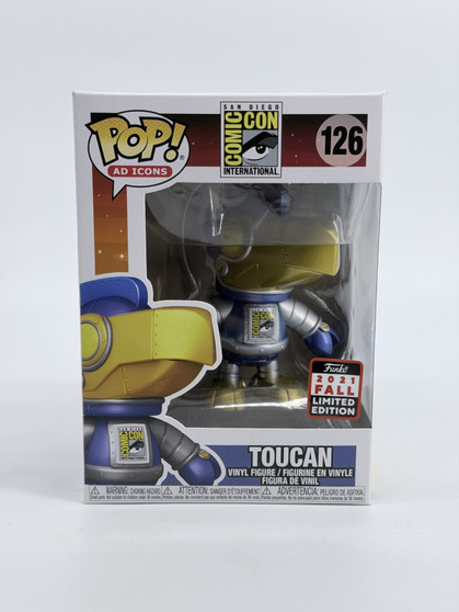 Funko Pop! Ad Icons: Toucan (Blue) #126 - San Diego Comic Con 2021