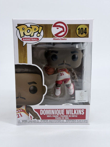 Funko Pop! Basketball: Atlanta Hawks - Dominique Wilkins #104