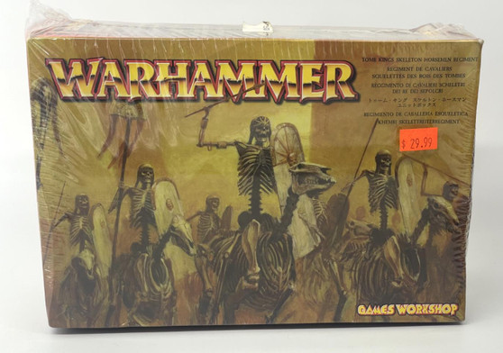 Warhammer Tomb Kings Skeleton Horsemen Regiment Games Workshop Sealed