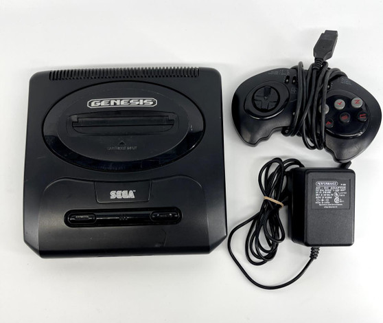 Original Sega Genesis Model 2 Console w/ Composite & Controller - Works Great!