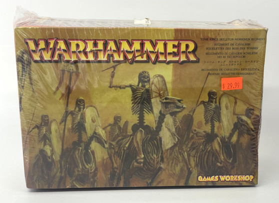 Warhammer Tomb Kings Skeleton Horsemen Regiment Factory Sealed Games Workshop