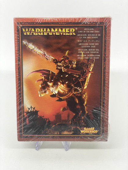 Chaos Archaon Lord of End Times Warhammer Oldhammer Citadel 'Eavy Metal Sealed