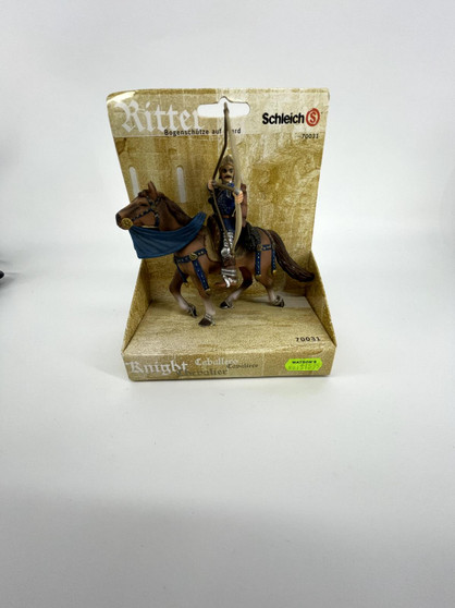Schleich Ritter Blue Mounted Archer #70031