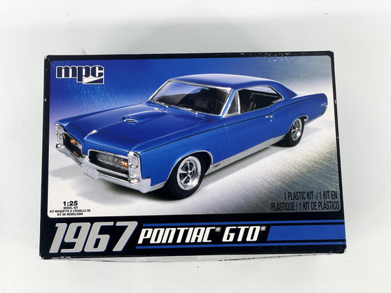 1967 Pontiac GTO Skill 2 Model Kit  1/25 Scale Model by MPC