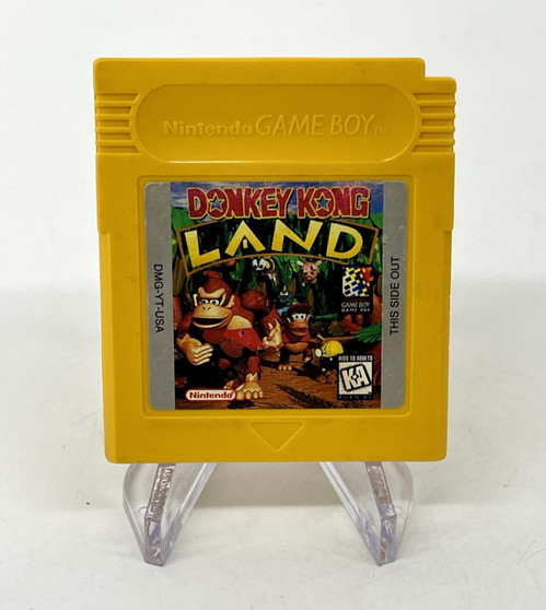 Donkey Kong Land Nintendo Game Boy Cartidge Test, Working