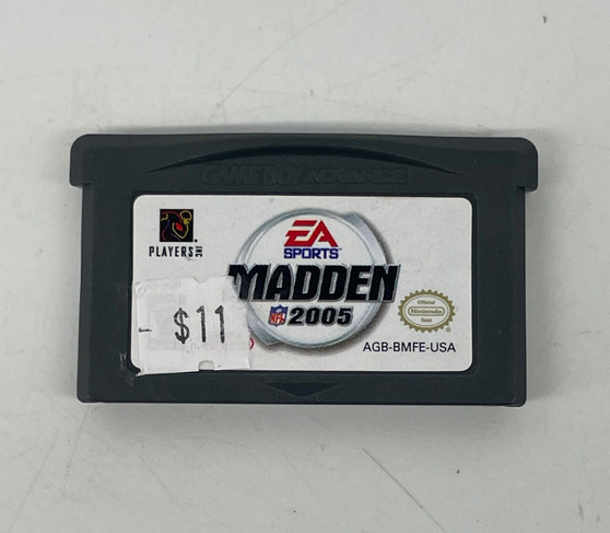 Madden 05 Nintendo Gameboy Advance Cart Only