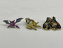 Pokémon Official Collectors Pins Set of 3: Crobat, Arceus, and Zygarde