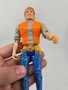 Chuck Norris (Undercover Agent) with Sekitei Somersault Action 1986 Kenner