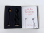 Tim Burton's Stick Boy and Match Girl in Love • Note Card Figure Set