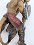2007 Papo Fantasy Mutant Lion Warrior 4" Figure