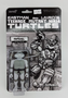 Raphael TMNT Turtles Comic Greyscale Super7 Reaction Figure