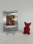 Gargamel Poicket Mini Deathra in Red Vinyl 2.75 Inches Tall