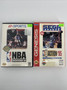 NBA Showdown '94 & NBA Action '95 (Sega Genesis, 1994) Cart and Case | Tested