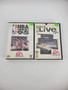 NBA Live 95 & 96 (Sega Genesis, 1994/95) Cart and Case Only Bundle | Tested