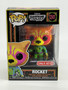 Funko Pop! Marvel: Rocket #1241 (Blacklight) Target Exclusive