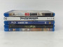 Assorted Lot of 5 Used Blu Ray Movies - Like new