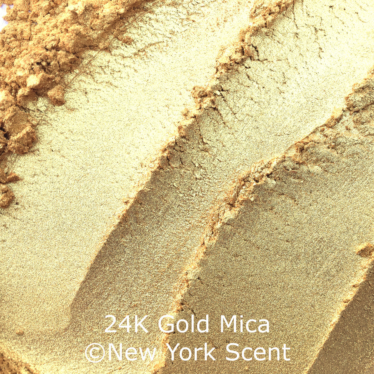 24K Gold Mica Soap Colorant - New York Scent