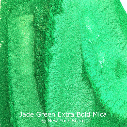 Jade Green Extra Bold Mica Colorant from New York Scent