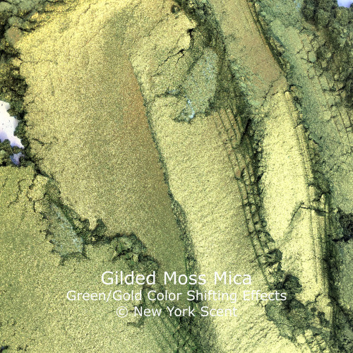 Gilded Moss Two-Tone Mica Powder with Color Shifting Effects from New York Scent