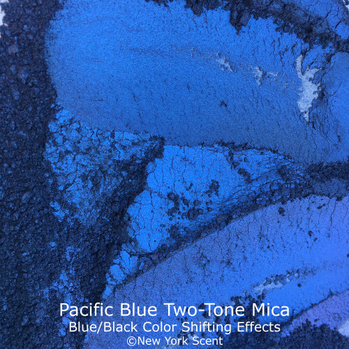 Pacific Blue Mica Colorant with Color Shifting Effects from New York Scent