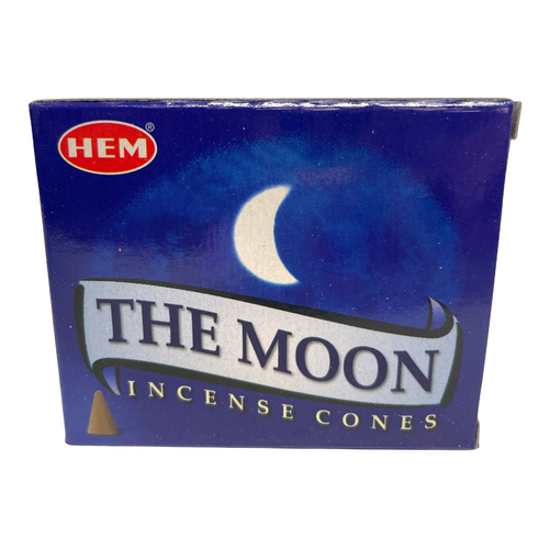 HEM The Moon Incense Cones, 10 pc